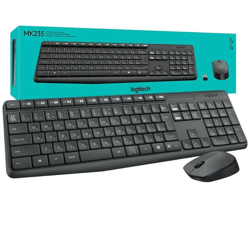 Logitech MK235 Wireless Keyboard and Mouse Logitech MK235 Wireless Keyboard and Mouse